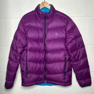 Mountain Hardwear Bright Turquoise Blue Insulated Jacket